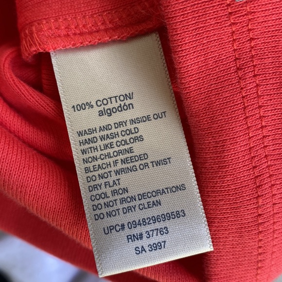 RAFAELLA Embellished Long Sleeve Tee - Picture 5 of 9